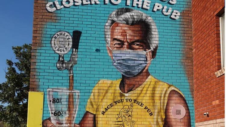 Bob Hawke mural