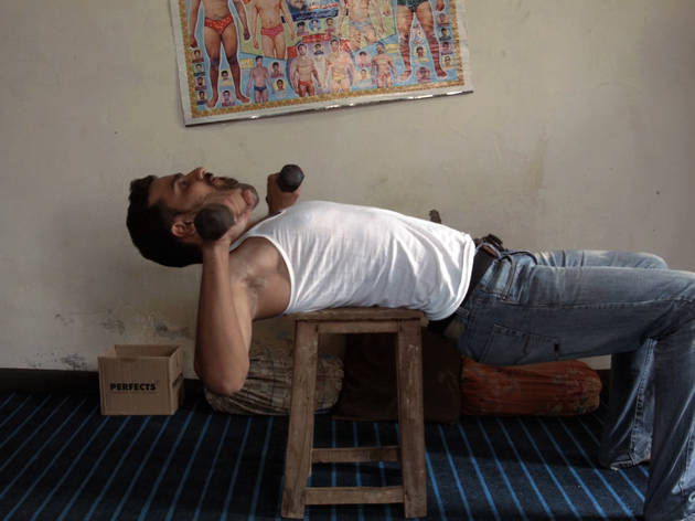 Bani Abidi Bani Abidi, man lifting weights