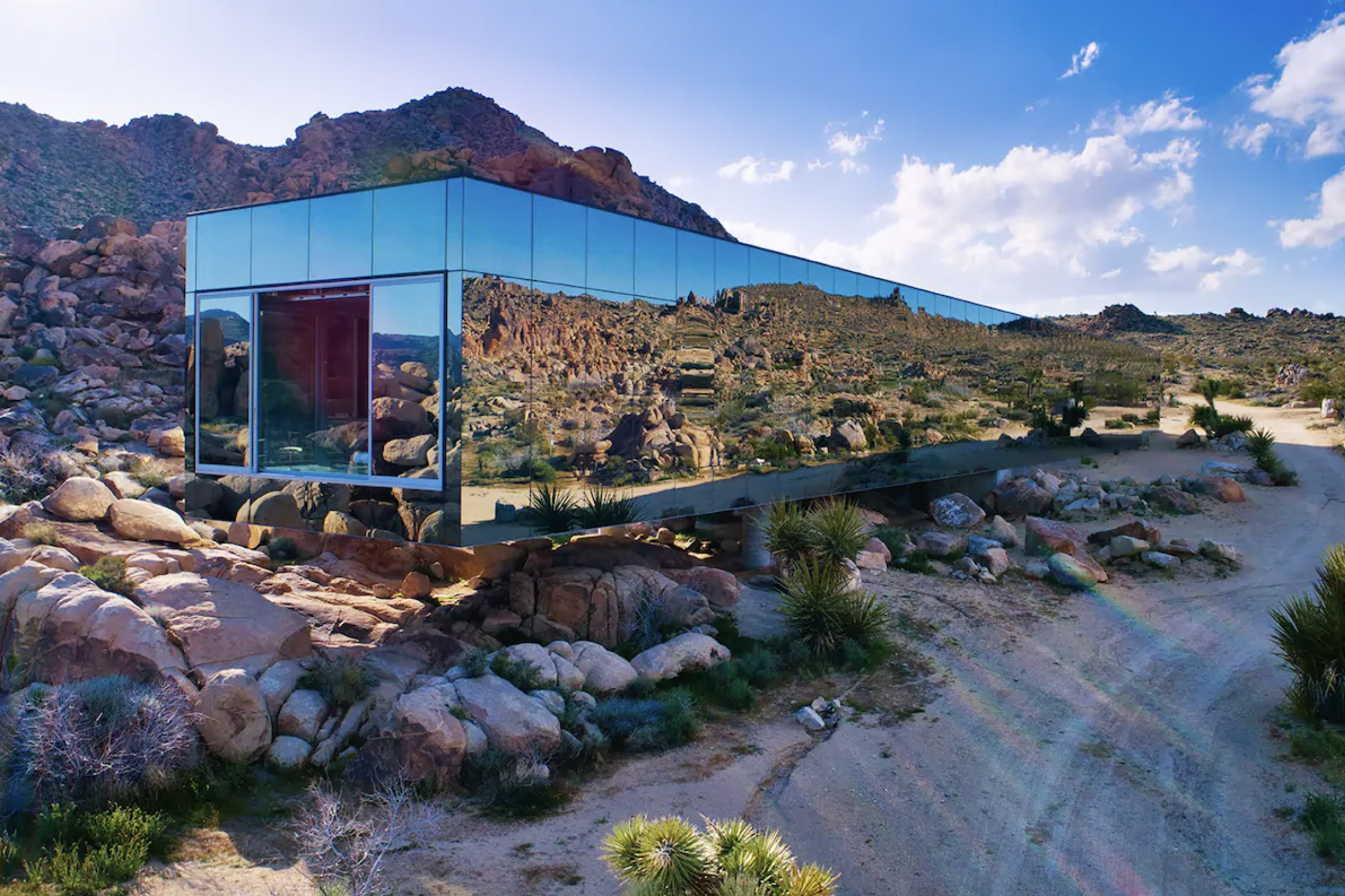 Would You Stay in an Invisible House in the Blue Mountains?