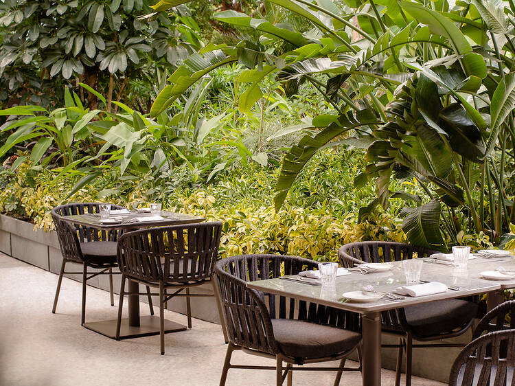 Chinese restaurant with online outdoor seating