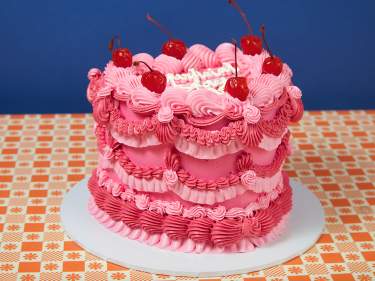 Mali Bakes frilly cake