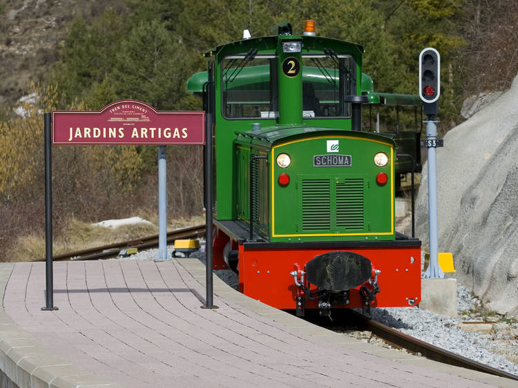 Una ruta natural i bella amb el Tren del Ciment