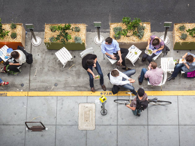 Parklet in San Francisco Parklet in San Francisco