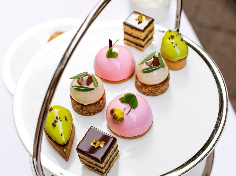 Mamè Cocoa's high tea at home on behalf of Park Hyatt