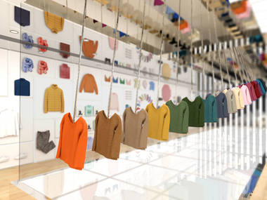 ユニクロ銀座店が全12フロアをリニューアル、初のカフェを併設 ユニクロ銀座店が全12フロアをリニューアル、初のカフェを併設