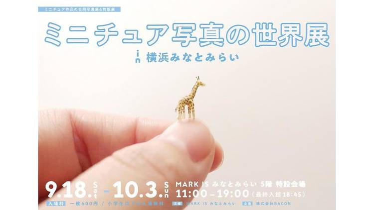 ミニチュア写真の世界展 in 横浜みなとみらい