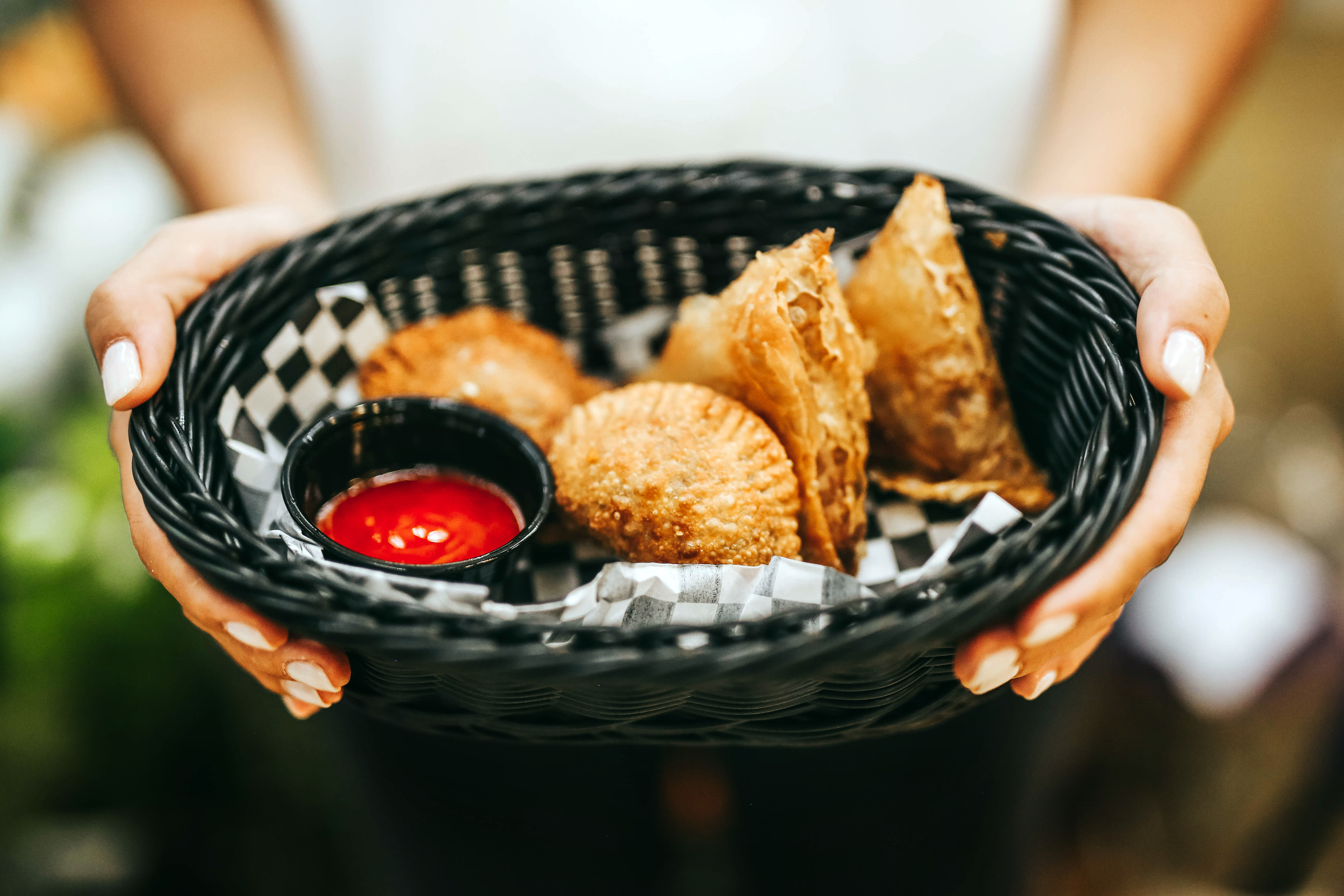 As empanadas e as chamuças fazem parte do menu do AlterEgo