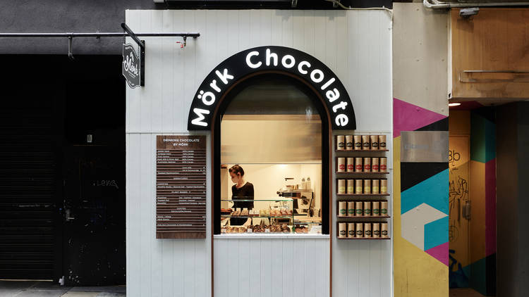 Shopfront for Mork Chocolate