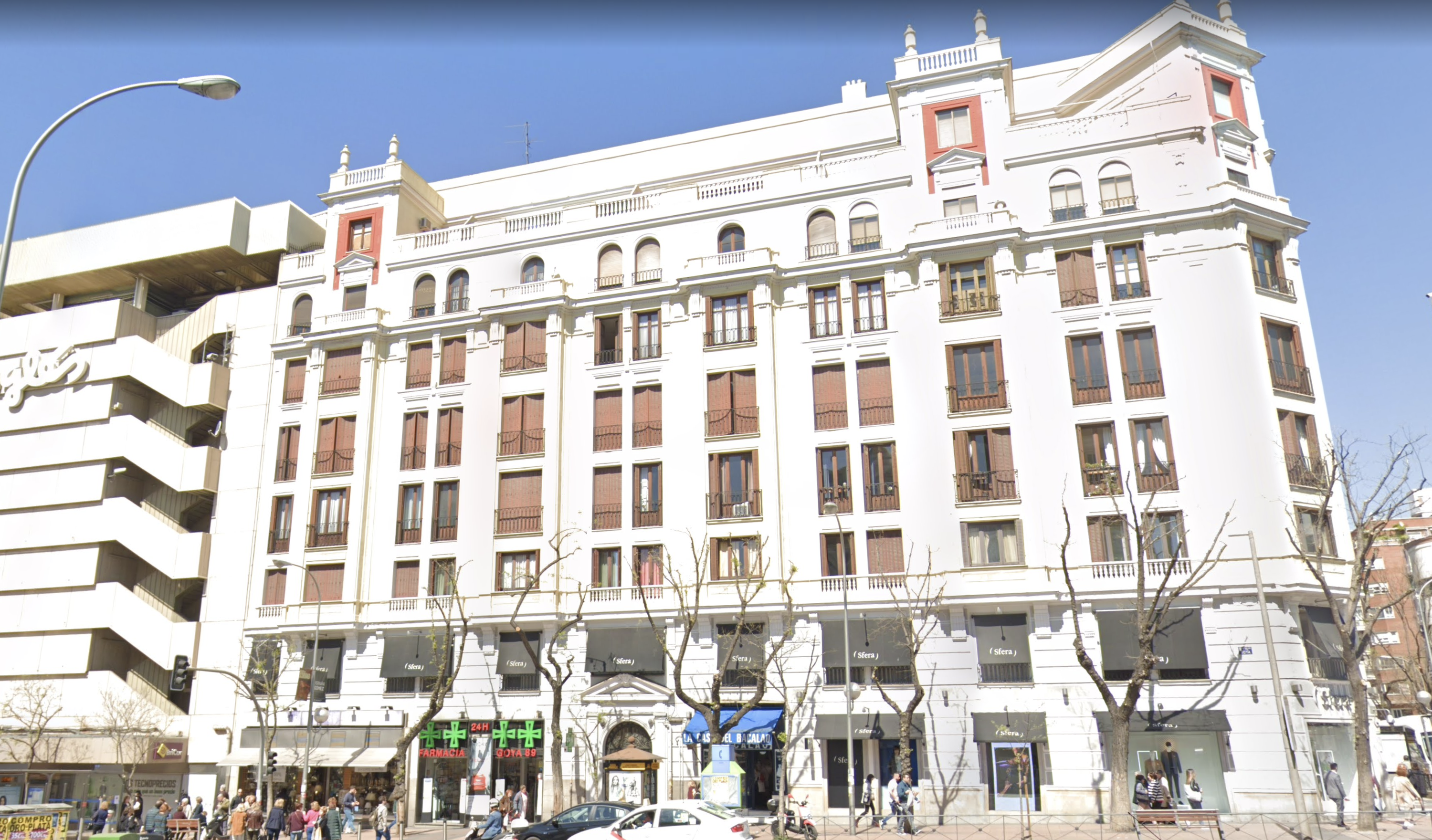 El Corte Inglés convertirá dos de sus edificios en un hotel en la calle  Goya