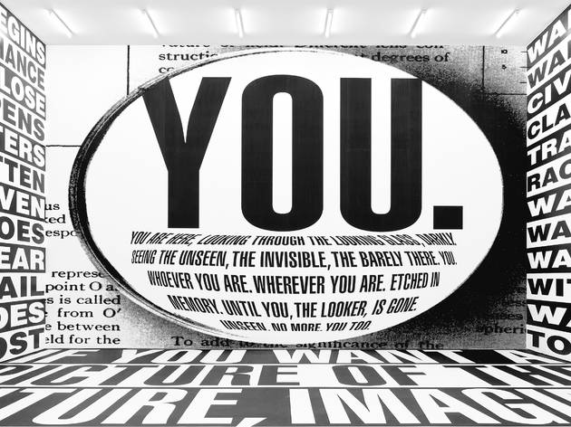 Barbara Kruger. Untitled (Forever), 2017. Installation view, Sprüth Magers, Berlin, 2017–18. Amorepacific Museum of Art (APMA), Seoul. Barbara Kruger. Untitled (Forever), 2017. Installation view, Sprüth Magers, Berlin, 2017–18. Amorepacific Museum of Art (APMA), Seoul.