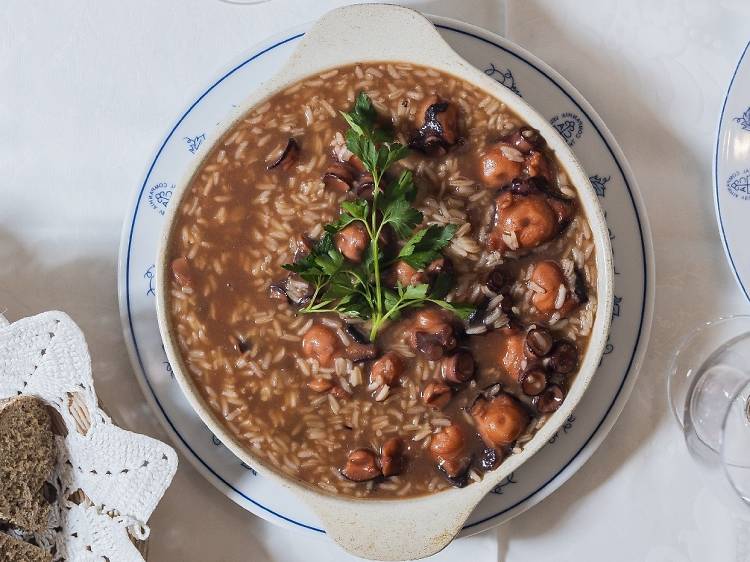 Arroz de polvo da Casa Nanda