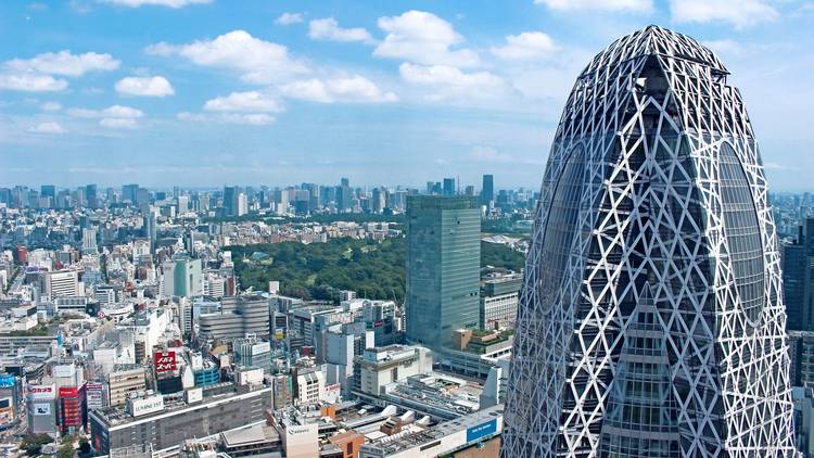 Louis Vuitton's Ginza Building Resembles A Tower Of Rippling Water
