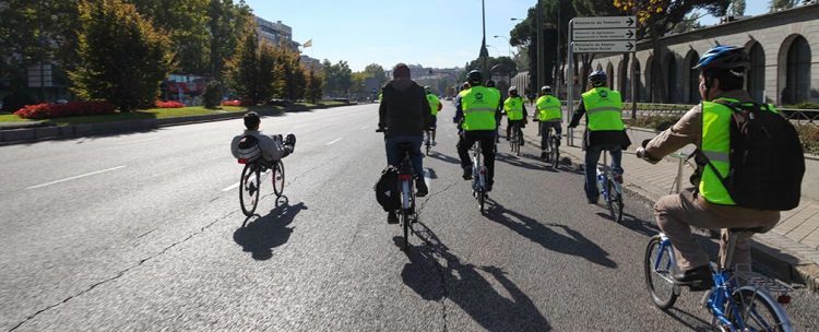 peatonal, bicicletas,