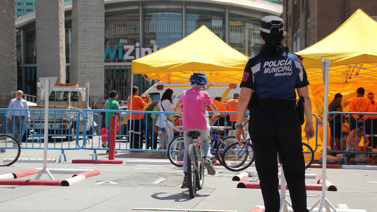 talleres niños, tarller bicis niños, circulación vial