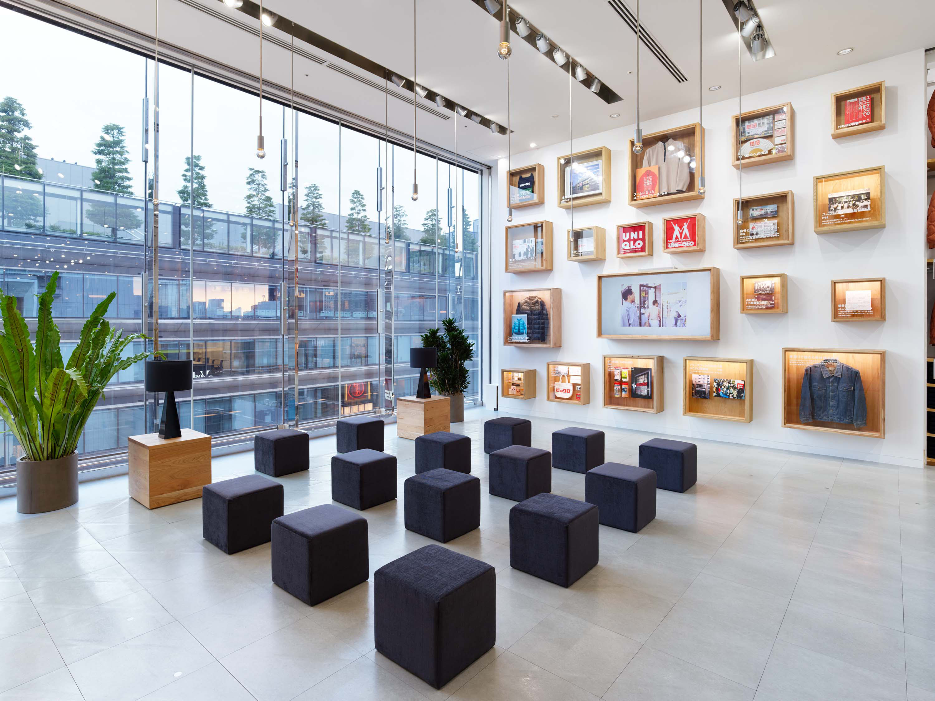 Uniqlo flagship store in Ginza Tokyo is enormous