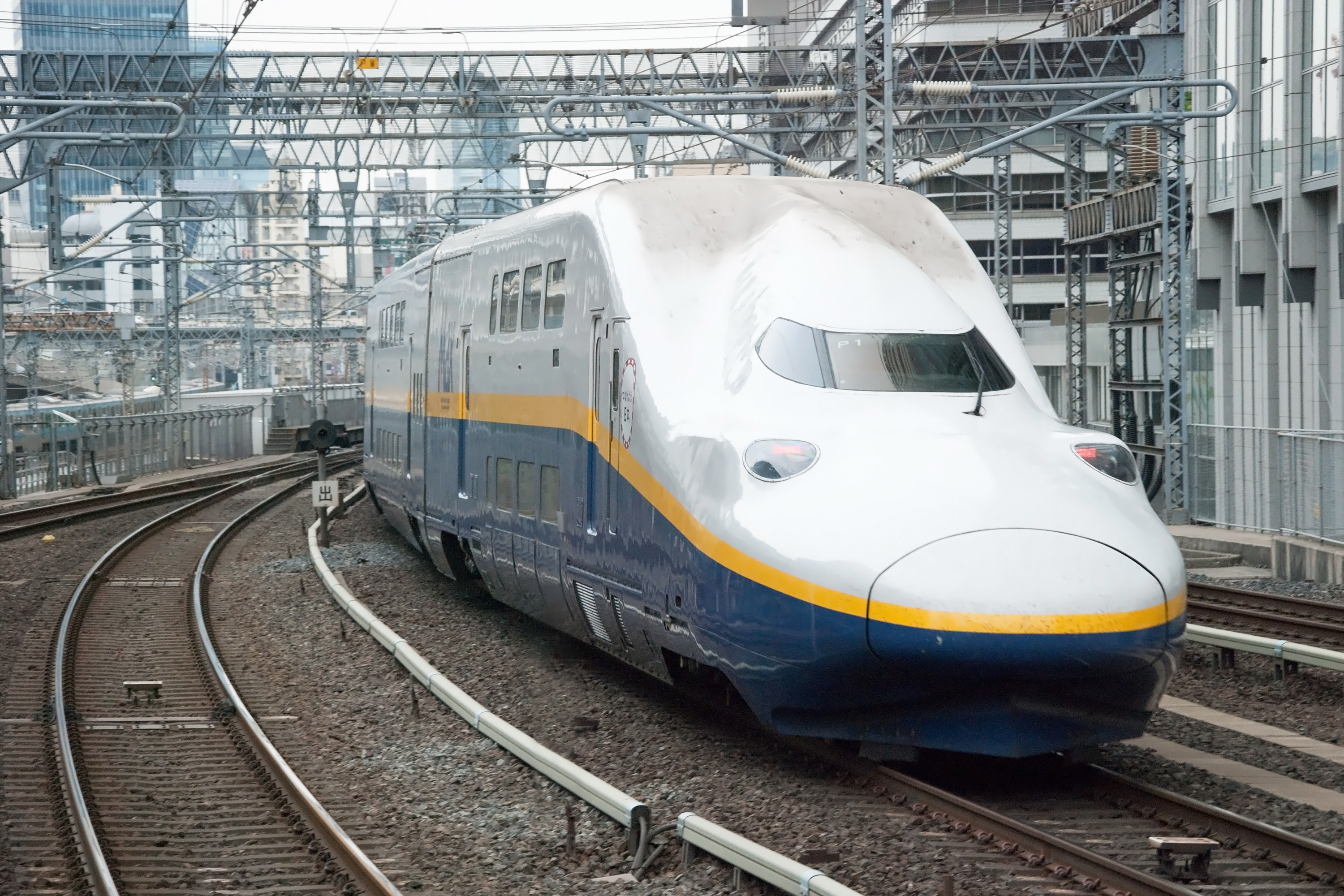 Tokyo farewells Japan's only double-decker Shinkansen with a