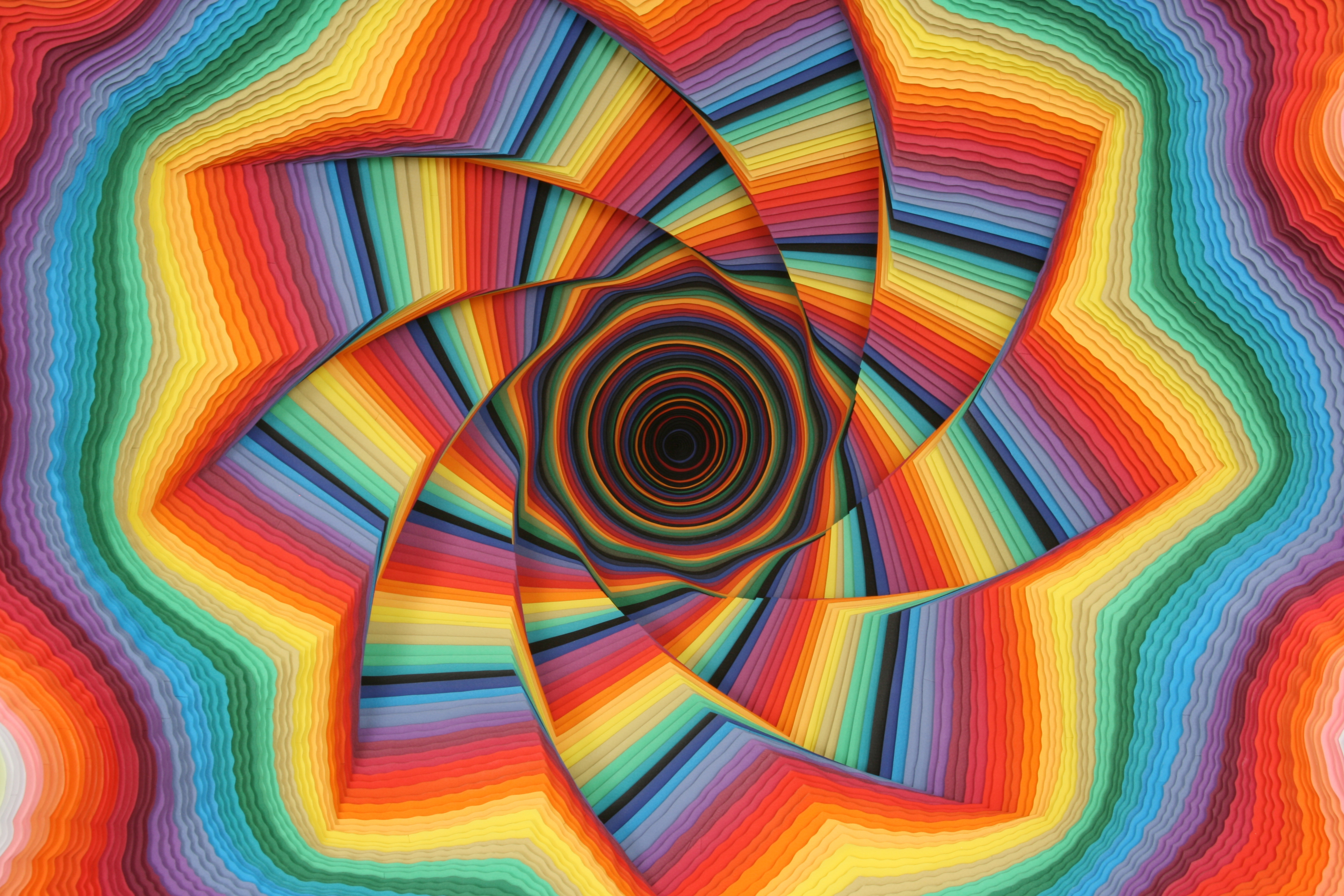 There is a trippy dreamworld of hypnotic projections at William