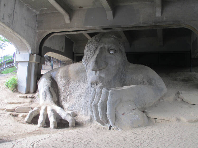 There’s also a troll hiding under a bridge