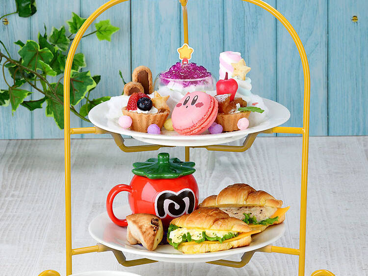 Kirby Café Fountain of Dreams Afternoon Tea Kirby Café Fountain of Dreams Afternoon Tea