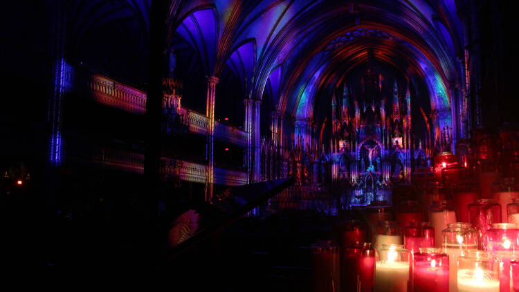 AURA, Notre-Dame Basilica of Montreal (Basilique Notre-Dame de Montréal)