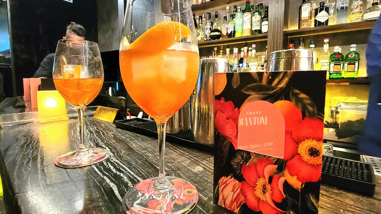 Amaro Santoni pop-up at Quinary 