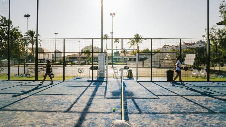 Campos para jogar padel em Lisboa