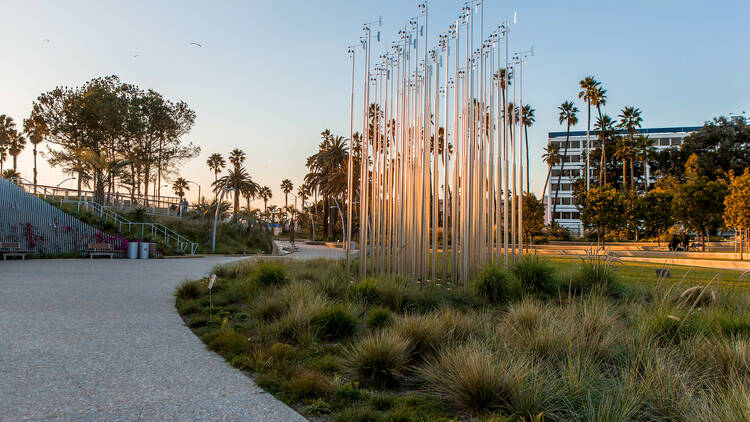 Have a picnic in Tongva Park