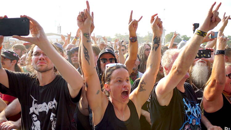 Riot Fest 2021 crowd