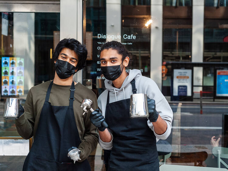 At this Waterloo café you order in sign language