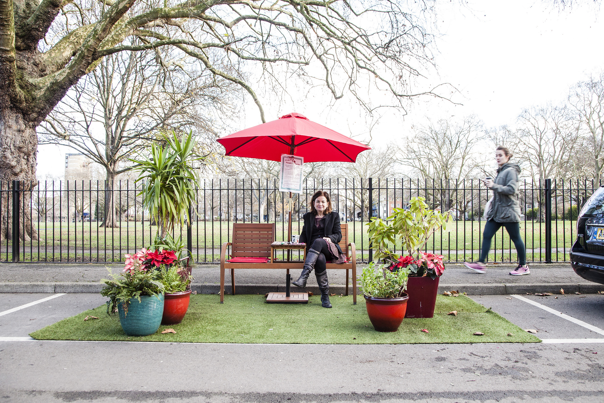‘Parklet’ campaigners urge Londoners to reclaim car spaces this weekend