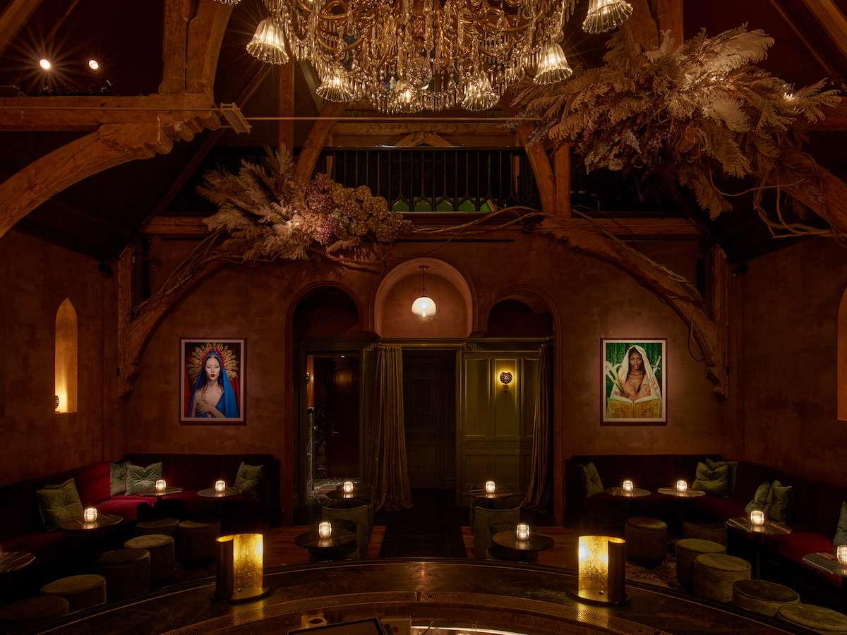 NYC's newest exclusive club, Chapel Bar, is in a church