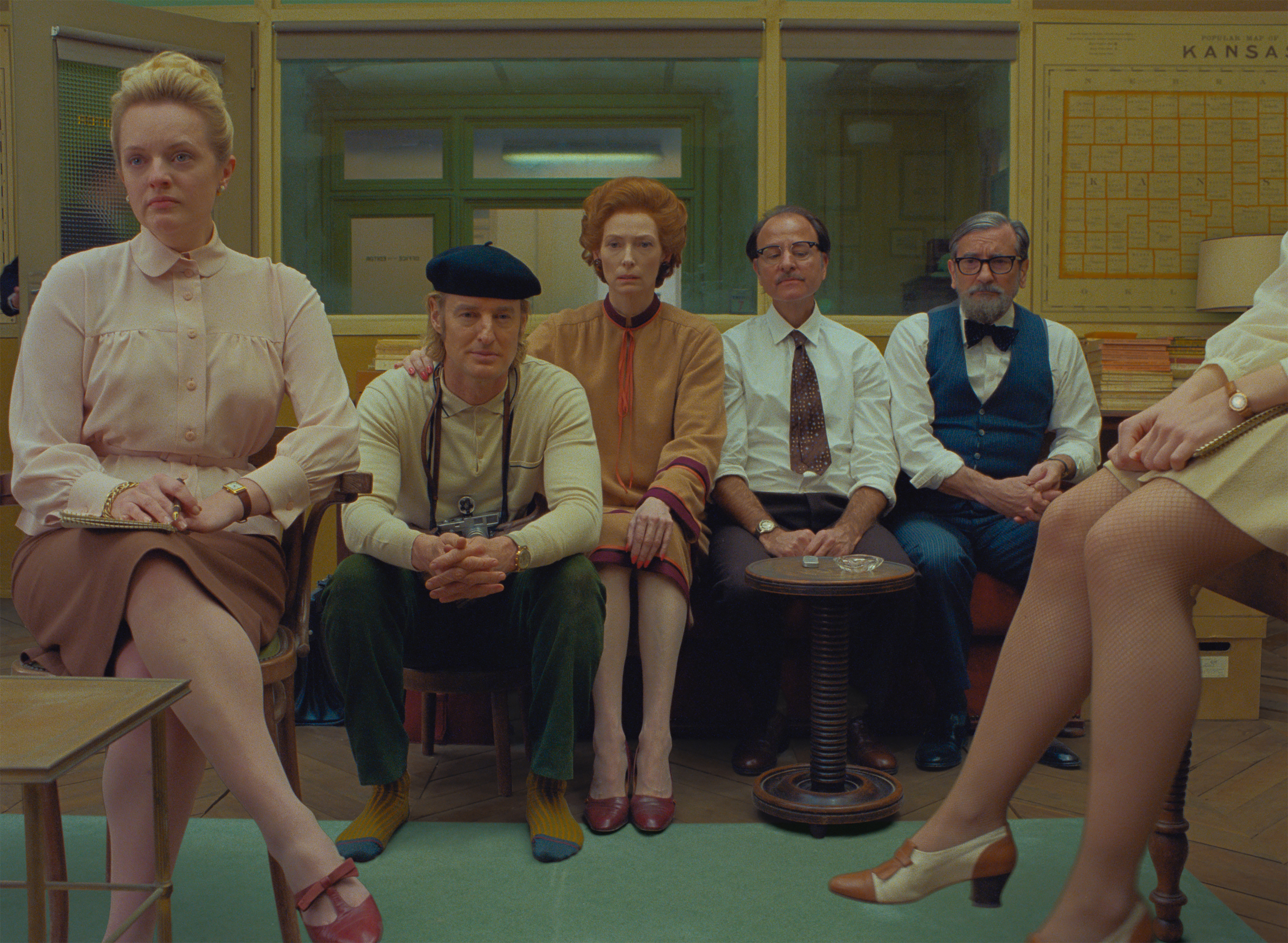 There’s a brilliant-looking show devoted to Wes Anderson’s ‘The French Dispatch’