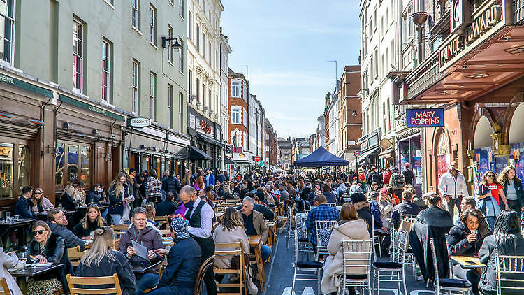 Soho in London