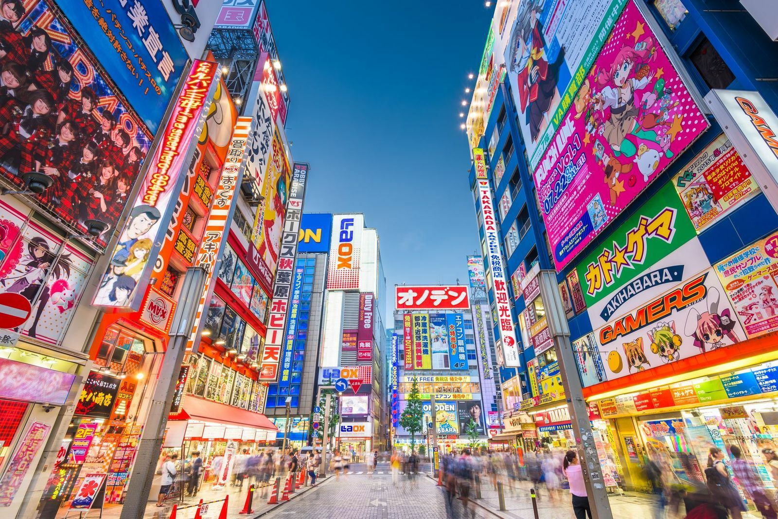 TOKYO - JANUARY 2: Akihabara District January 2, 2013 In Tokyo, JP. The  District Is A Major Shopping Area For Electronic, Computer, Anime, Games  And Otaku Goods. Stock Photo, Picture and Royalty Free Image. Image  24375421.