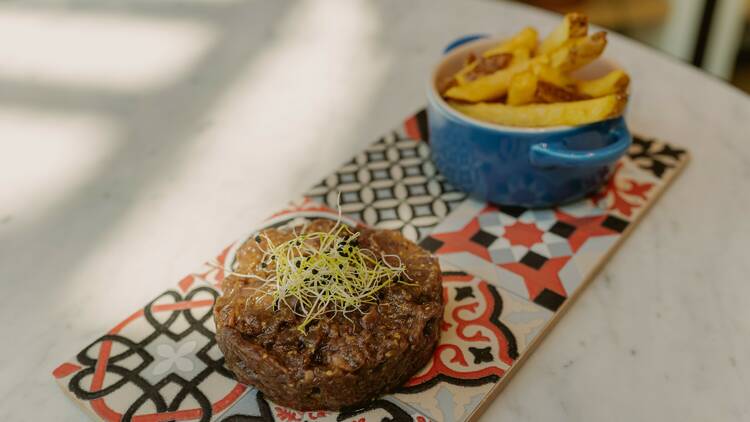 Steak Tartar de carne auténtica