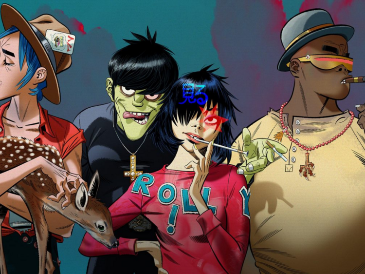 See the Gorillaz light up Adelaide with a one-night-only feel-good show 