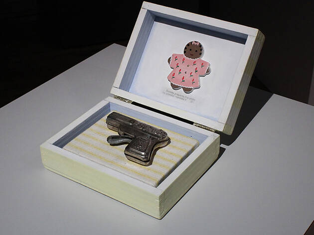 Renée Stout, Baby’s First Gun, 1998. Renée Stout, Baby’s First Gun, 1998.