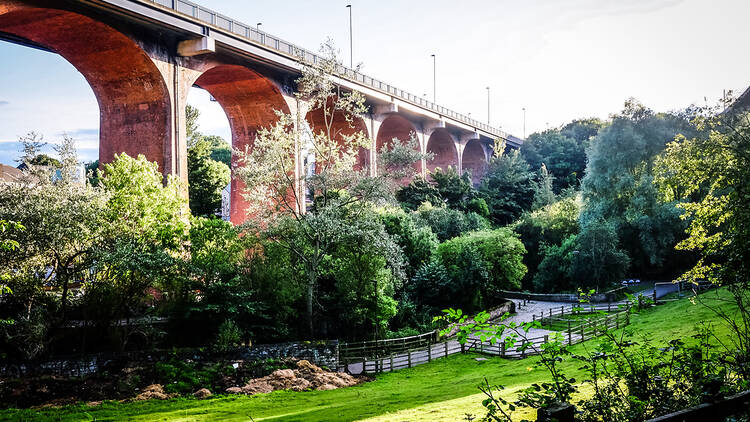 Ouseburn Valley in Newcastle