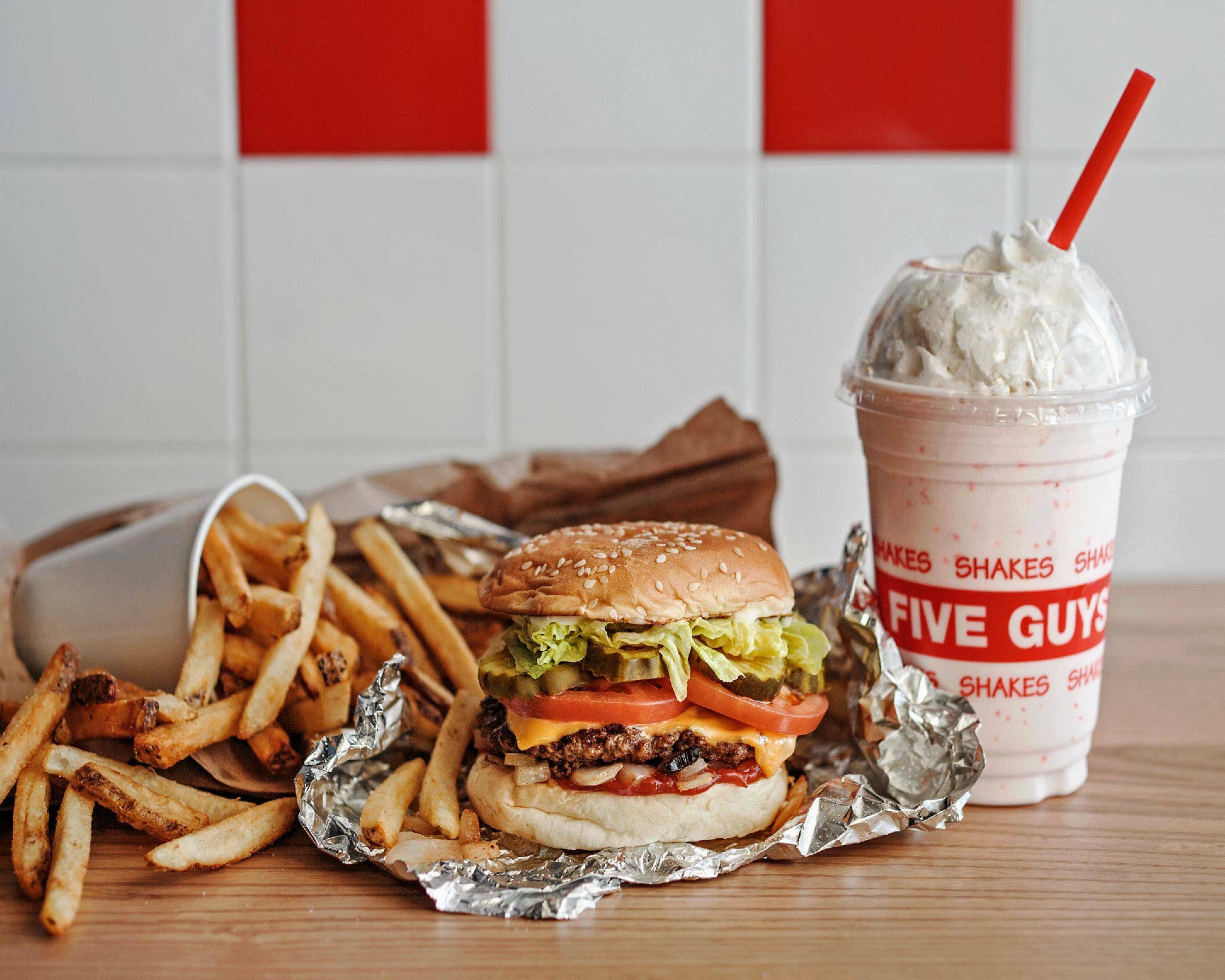 Five Guys has opened their first Central Sydney outlet