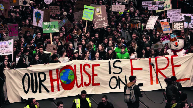 A still from documentary 'Now', which is being screened at UK Green Film Festival