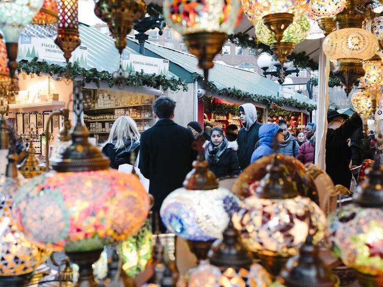 NYC's holiday markets