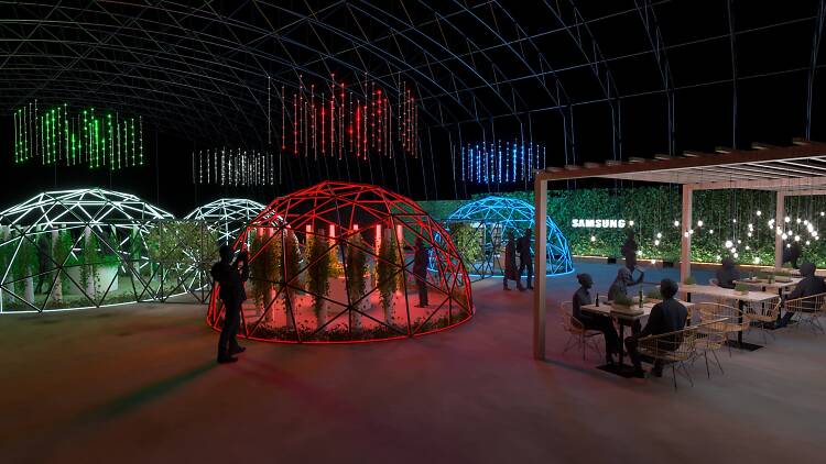 Samsung UK's farm-to-table pizza pop-up, Project Plant