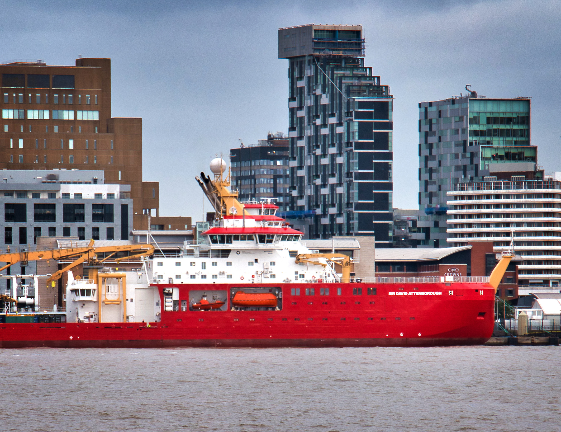 Holy ship: Boaty McBoatface has arrived in Greenwich