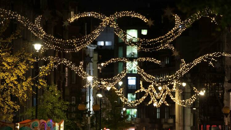 Marylebone Village Christmas Lights Switch On