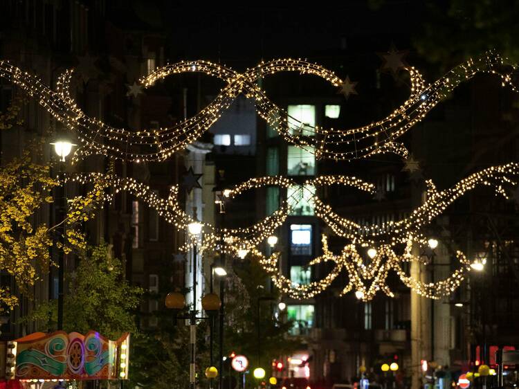 Marylebone Village Christmas Lights Switch On