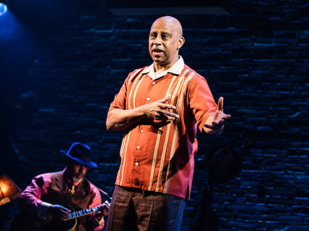Ruben Santiago-Hudson and Junior Mack in Lackawanna Blues Ruben Santiago-Hudson and Junior Mack in Lackawanna Blues