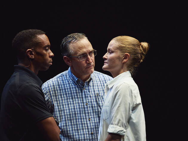 Is This A Room (Broadway) Cast of Is This A Room photographed at Lyceum Theatre in Manhattan