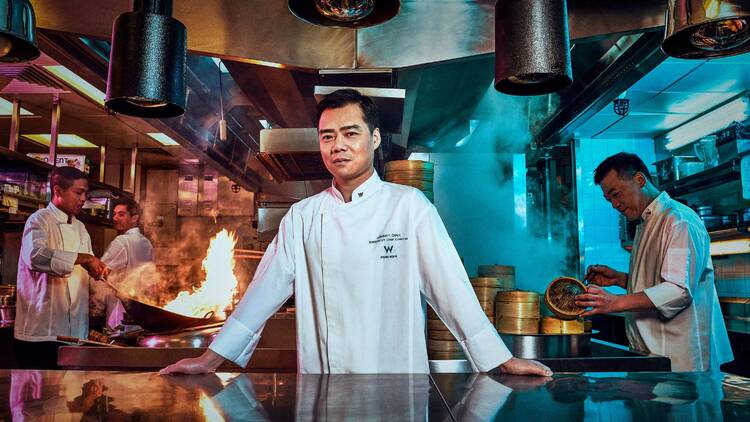 W Hotel's executive chef Johnny Chan, W Hotel Hong Kong