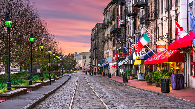 Restaurants on River Street, Savannah