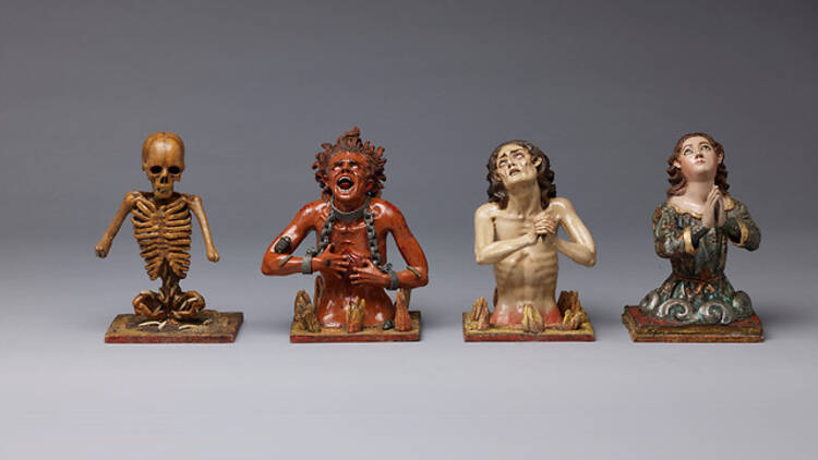 Gilded Figures exhibit